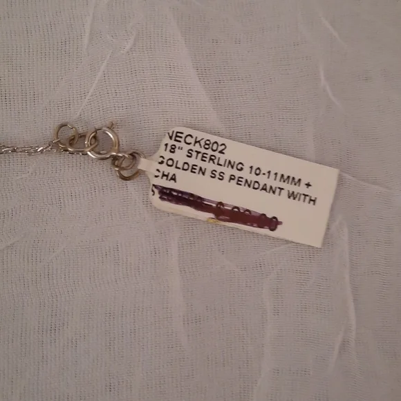 Pearl pendant necklace nwt - Picture 5 of 7